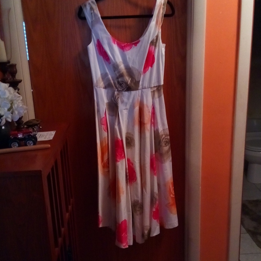 Sleeveless full dress